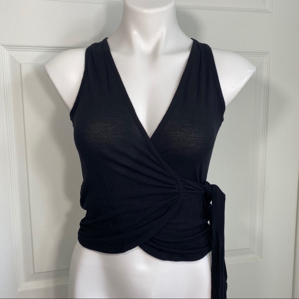 French Connection Wrap Top